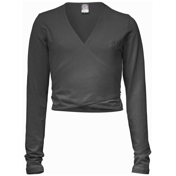 PAPILLON CROSS-OVER LONG SLEEVES Sveter na balet