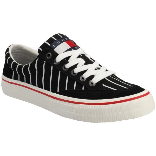 Tommy Hilfiger TOMMY JEANS SKATE CANVAS STRIPES Pánska voľnočasová obuv