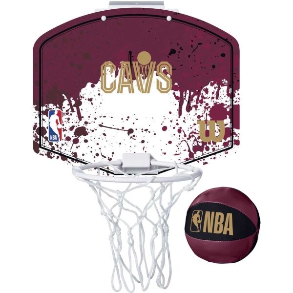 Wilson NBA TEAM MINI HOOP CLE CAVS Mini basketbalový kôš