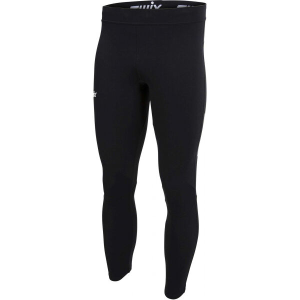 Swix FOCUS WARM TIGHTS Pánske priedušné a hrejivé elastické nohavice