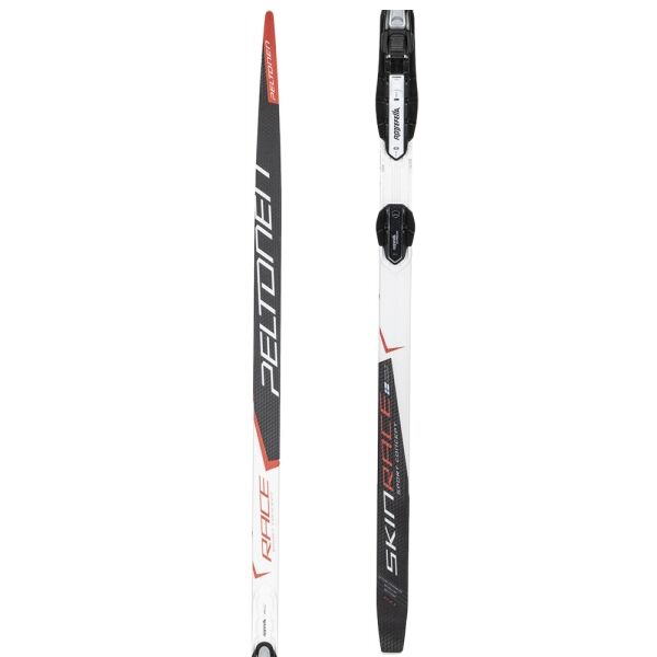 Peltonen SET SKINRACE CL X-STIFF+CLASIC AUTO Bežecké lyže na klasiku so stúpacími pásmi