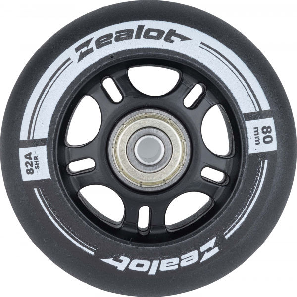 Zealot 80-82A WHEELS + BEARINGS 4PCS Set in-line koliesok s ložiskami