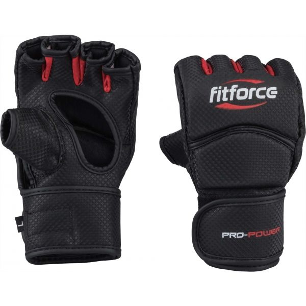 Fitforce PRO POWER MMA bezprstové rukavice