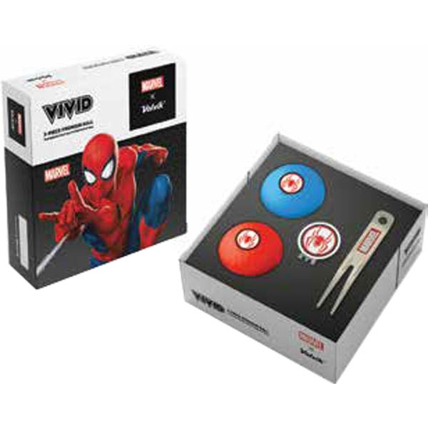 VOLVIK MARVEL SPIDER MAN Set golfových loptičiek