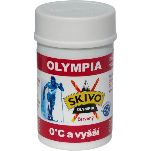 Skivo OLYMPIA ČERVENÝ OLYMPIA ČERVENÝ - Vosk na bežecké lyže