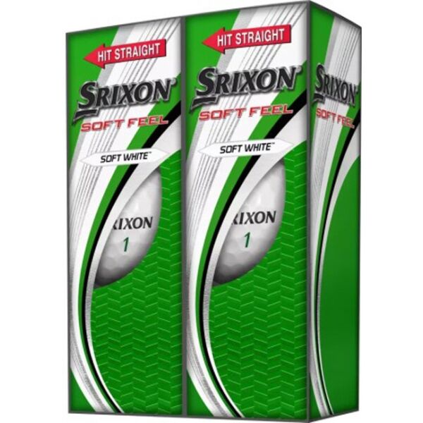 SRIXON SOFT FEEL 6 pcs Golfové loptičky