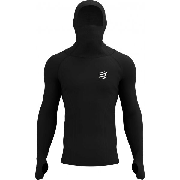 Compressport 3D THERMO ULTRALIGHT RACING HOODIE Pánska funkčná mikina