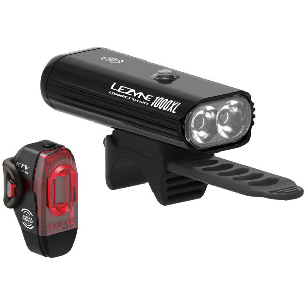 Lezyne CONNECT SMART 1000XL / KTV SMART PAIR Set svetiel