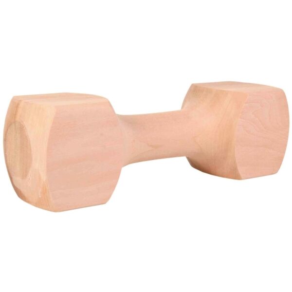 TRIXIE WOODEN DUMBBELL 650G Aportovacia drevená činka