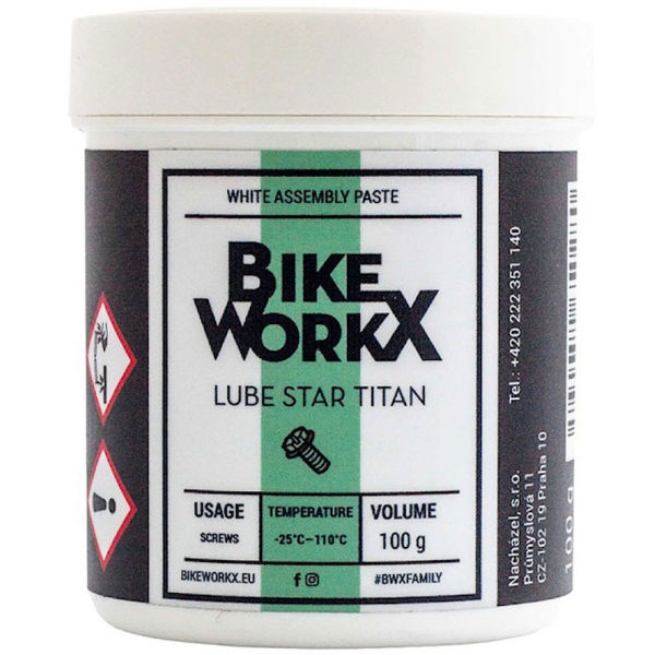 Bikeworkx LUBE STAR TITAN 100g Montážna pasta