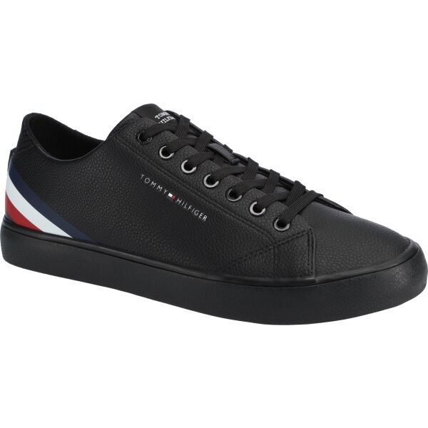 Tommy Hilfiger VULC CORE LOW LTH STRIPES Pánska tenisová obuv