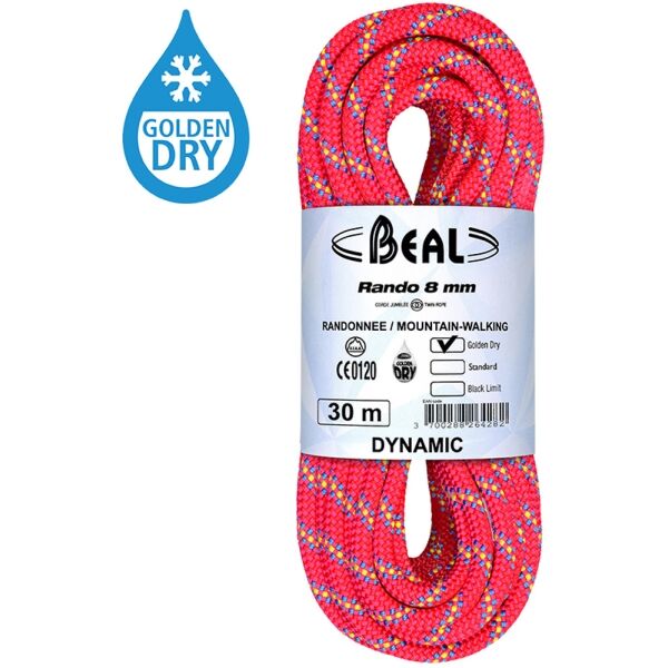 BEAL RANDO GOLDENDRY 8 MM 30 M Lano