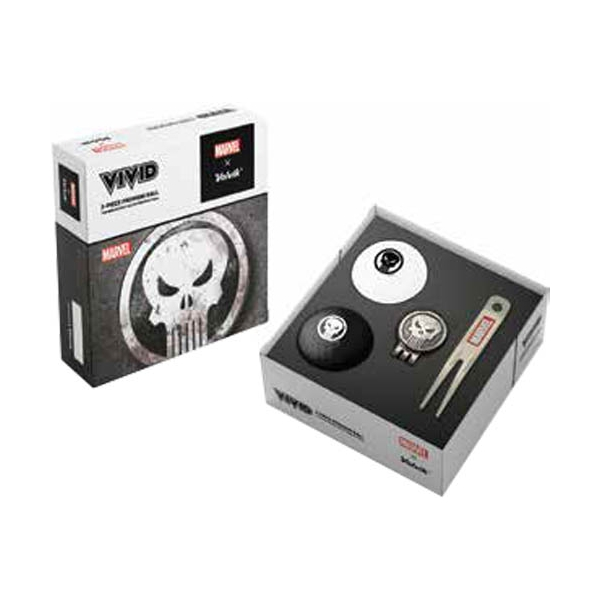 VOLVIK MARVEL PUNISHER Set golfových loptičiek