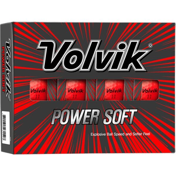 VOLVIK VV POWER SOFT 12 ks Sada golfových loptičiek