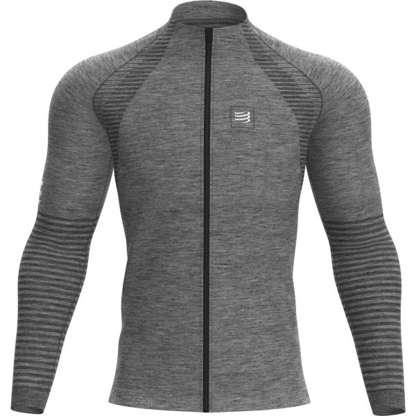 Compressport SEAMLESS ZIP SWEATSHIRT Pánska športová mikina