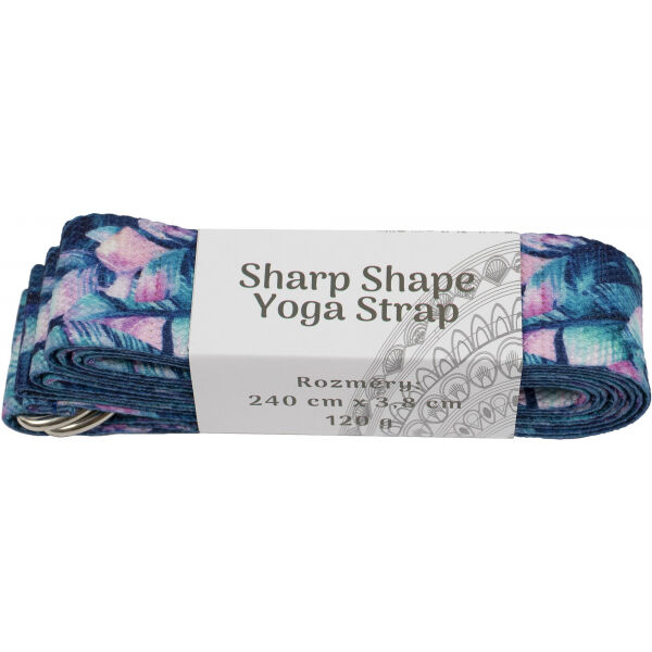 SHARP SHAPE YOGA STRAP LEAVES Joga pás